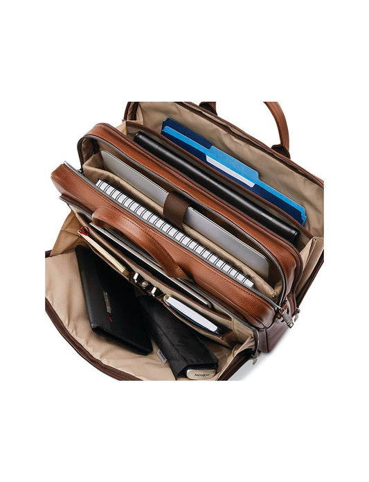 CLASSIC LEATHER SLIM BRIEFCASE