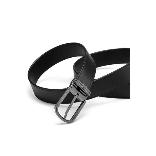 AAMIR II AR LEATHER BELT-BLACK