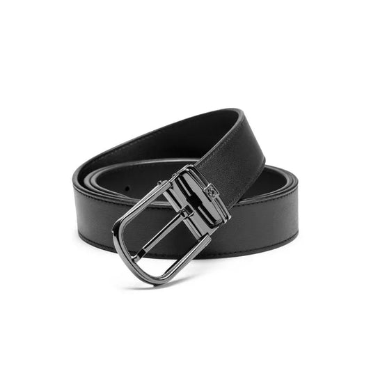 AAMIR II AR LEATHER BELT-BLACK