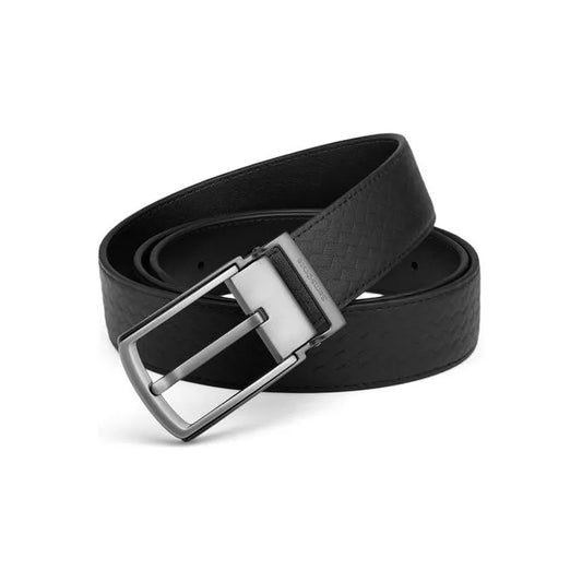 AAMIR II AL02 LEATHER BELT-BLACK