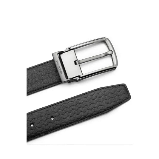 AAMIR II AL02 LEATHER BELT-BLACK