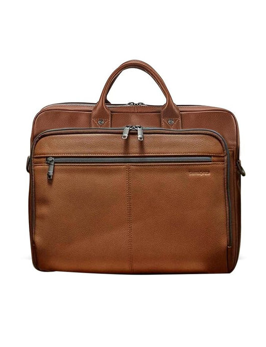 CLASSIC LEATHER SLIM BRIEFCASE